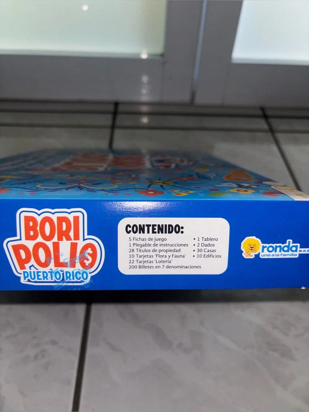 BORIPOLIO Puerto Rico - Monopoly Inspired Board Game NIB